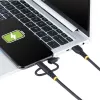StarTech.com cavo di ricarica multiplo USB robusto 1m, USB a Lightning/Micro-USB/Type-C, certificato Apple MFi, guaina in aramide, cavo di ricarica USB 3-in-1 universale per iPhone/iPad/Android