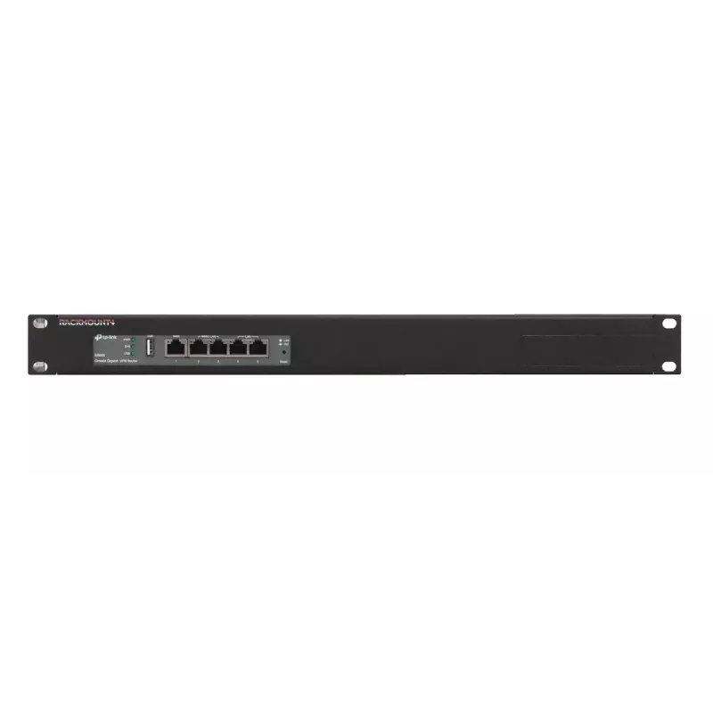 Staffa di montaggio Rackmount.IT RM-OM-T1 1U, nero intenso, 483x216x44 mm
