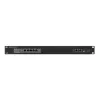 Staffa di montaggio Rackmount.IT RM-OM-T1 1U, nero intenso, 483x216x44 mm