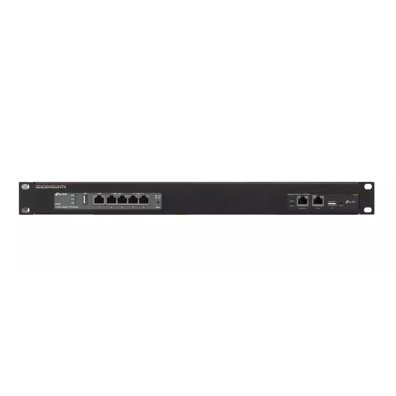 Staffa di montaggio Rackmount.IT RM-OM-T1 1U, nero intenso, 483x216x44 mm