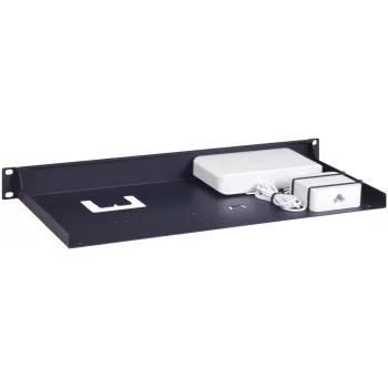 Kit di montaggio Rackmount.IT RM-UB-T4 1U blu metallizzato larghezza 482 mm profondità 217 mm