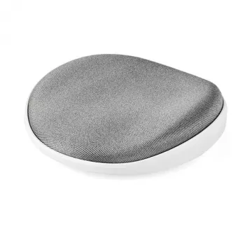 Poggiapolsi StarTech.com - ergonomico - scorrevole - argento, argento, bianco, schiuma, mesh, plastica, 142 mm, 170 mm, 30 mm, 56 g