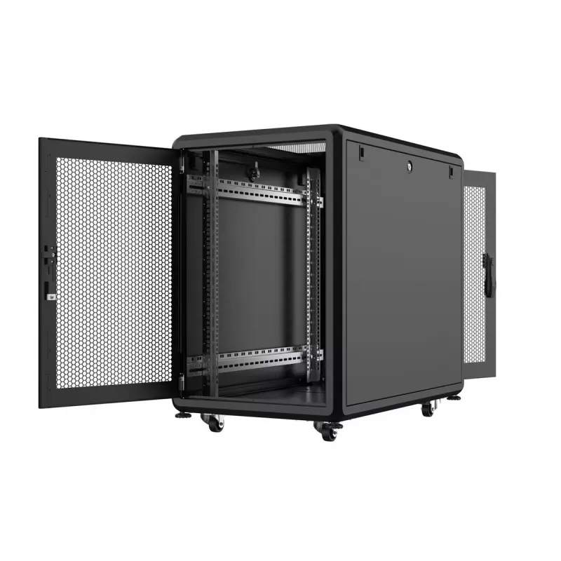 Armadio rack Lanview RSL16U61BL 16U nero 600 kg IP20