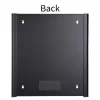 Rack da parete LOGON RWM12U45BL 12U nero con serratura a chiave e gestione cavi