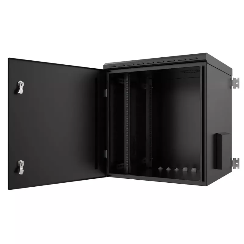 Armadio rack Lanview RWMIP55W12U60B 12U nero IP55