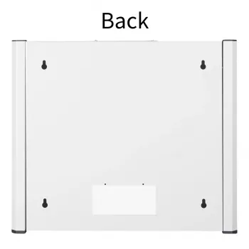 Armadio a parete LOGON RWP09U56WH 9U bianco con serratura a chiave