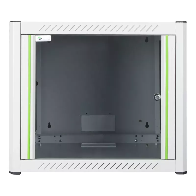 Armadio a parete LOGON RWP09U56WH 9U bianco con serratura a chiave