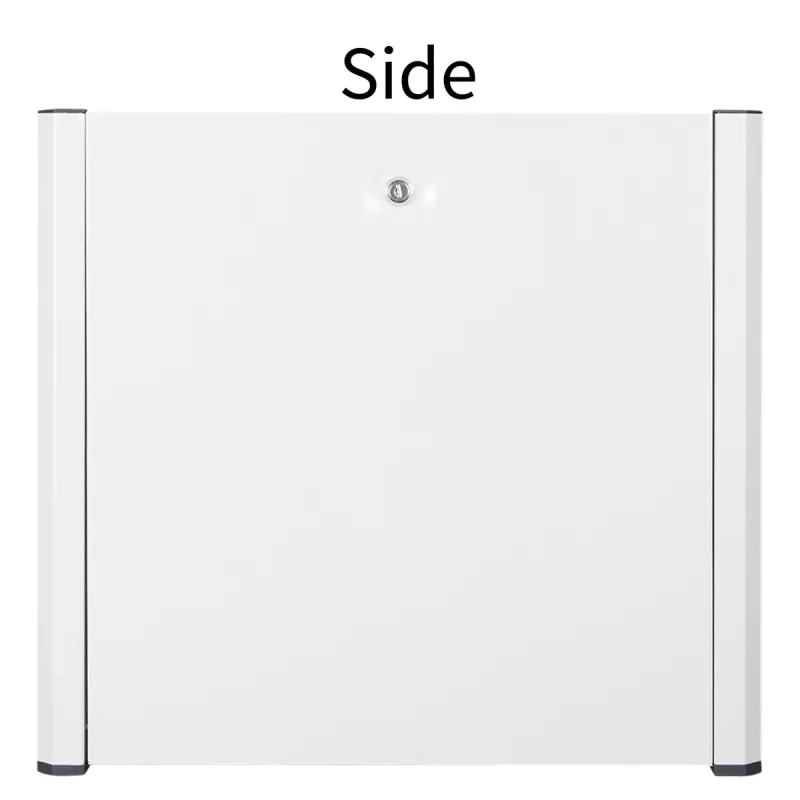 Armadio a parete LOGON RWP09U56WH 9U bianco con serratura a chiave