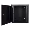 Rack a parete LOGON RWP12U56BL 12U nero con serratura a chiave