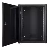 Rack a parete LOGON RWP16U45BL 16U nero con serratura a chiave