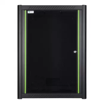 Rack a parete LOGON RWP16U45BL 16U nero con serratura a chiave