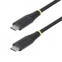 StarTech.com cavo di ricarica USB-C da 1 m, robusto e ultra-flessibile, 240 W (5 A) PD EPR, cavo di ricarica per laptop USB 2.0, certificato USB-IF, cavo di ricarica USB-C resistente