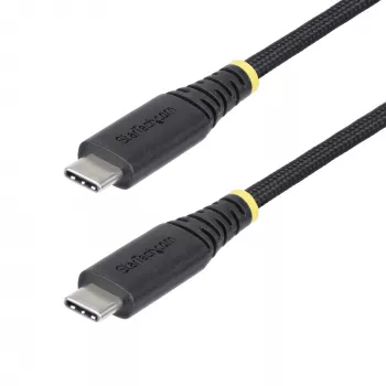 StarTech.com cavo di ricarica USB-C da 1,8 m (2 m), robusto e ultra-flessibile, 240 W (5 A) PD EPR, cavo di ricarica per laptop USB 2.0, certificato USB-IF, cavo di ricarica USB-C resistente
