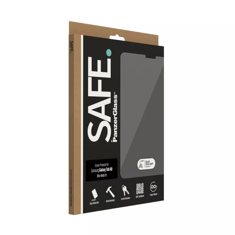 Protezione display PanzerGlass SAFE. per Samsung Galaxy Tab A8 Ultra-Wide Fit vetro temperato
