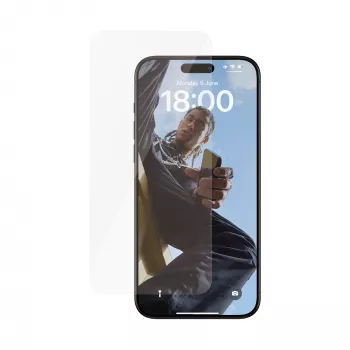 PanzerGlass SAFE. by ® protezione display iPhone 15 Pro Max | Ultra-Wide Fit