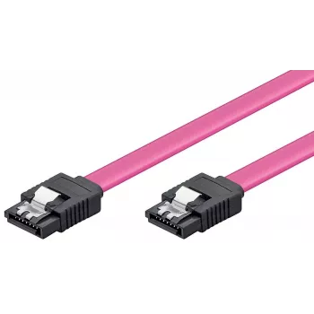 Microconnect SAT15003C cavo SATA 0,3 m SATA 7 pin viola