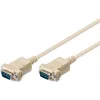 Cavo seriale Microconnect SCSEHH2 bianco 1,8 m DB9 M