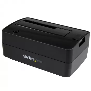 Docking station per HDD StarTech.com Single Bay USB 3.1 / eSATA to SATA, dock per HDD USB 3.1 (10 Gbit/s), docking station esterna per HDD/SSD SATA III 2.5/3.5 pollici, vano HDD a caricamento dall'alto