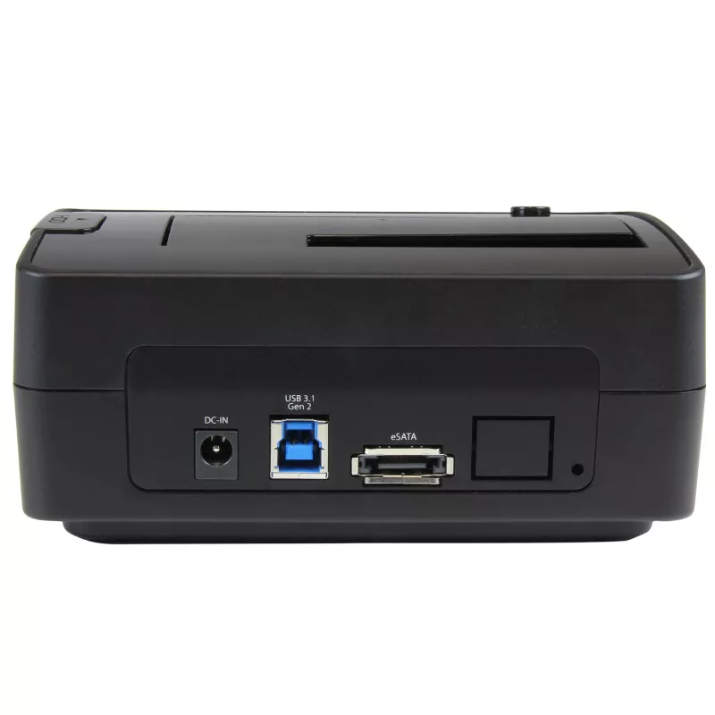 Docking station per HDD StarTech.com Single Bay USB 3.1 / eSATA to SATA, dock per HDD USB 3.1 (10 Gbit/s), docking station esterna per HDD/SSD SATA III 2.5/3.5 pollici, vano HDD a caricamento dall'alto