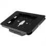 Supporto tablet sicuro StarTech.com - montaggio a scrivania o a parete, nero, 24,6 cm (9,7 pollici), iPad 9,7 pollici, acciaio, 1,3 cm, chiave