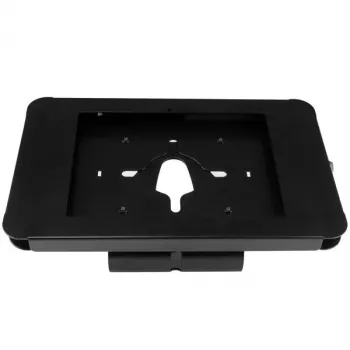 Supporto tablet sicuro StarTech.com - montaggio a scrivania o a parete, nero, 24,6 cm (9,7 pollici), iPad 9,7 pollici, acciaio, 1,3 cm, chiave