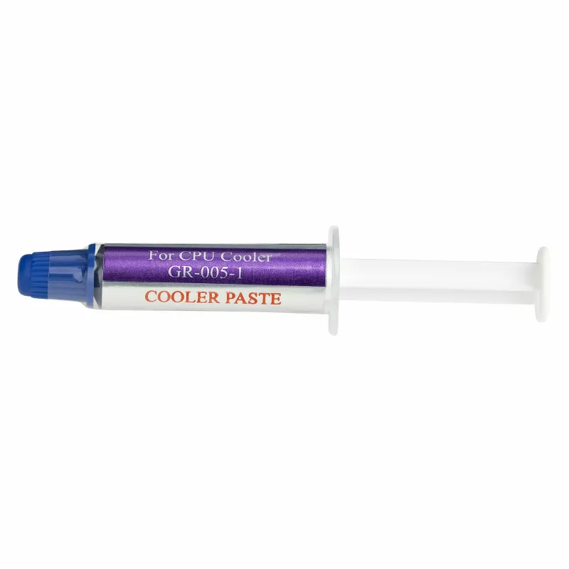 StarTech.com pasta termica, composto a base di ossido metallico, siringa richiudibile (1,5 g), pasta termica per dissipatore CPU