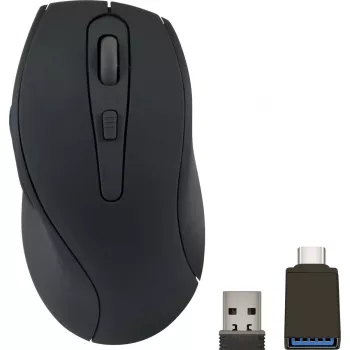 Mouse SPEEDLINK SL-630004-RRBK per destrimani RF senza fili ottico 1600 DPI