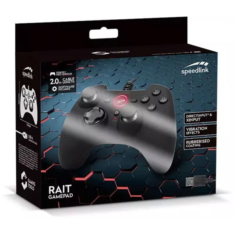 Gamepad SPEEDLINK RAIT nero