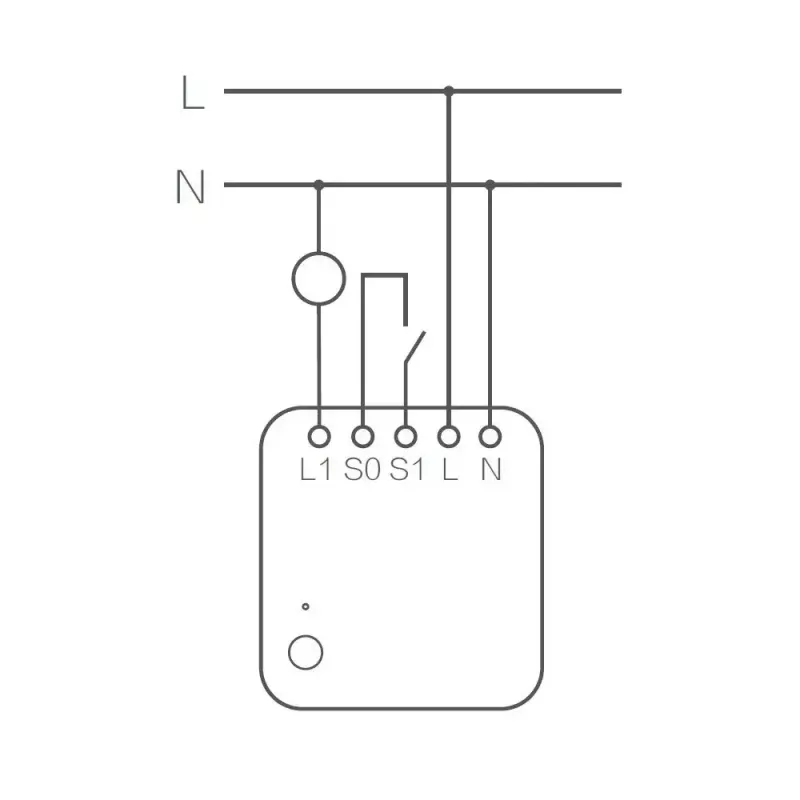 AQARA modulo interruttore singolo smart home T1, con neutro (SSM-U01)