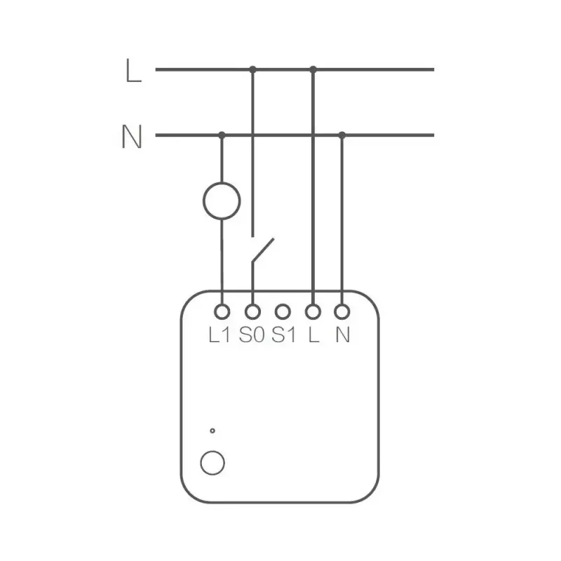 AQARA modulo interruttore singolo smart home T1, con neutro (SSM-U01)