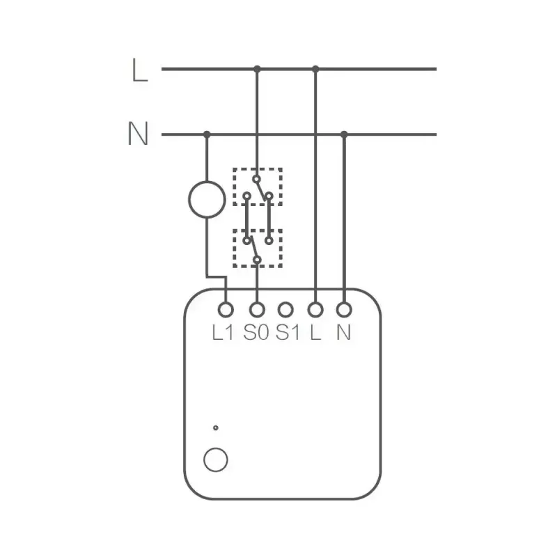 AQARA modulo interruttore singolo smart home T1, con neutro (SSM-U01)