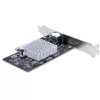 StarTech.com scheda di rete PCIe 1 porta 10Gbps, scheda di rete per PC/server, scheda Ethernet PCIe a sei velocità con supporto Jumbo Frame, scheda interfaccia NIC/LAN, 10GBASE-T e NBASE-T