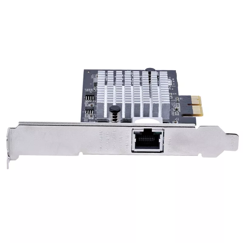 StarTech.com scheda di rete PCIe 1 porta 10Gbps, scheda di rete per PC/server, scheda Ethernet PCIe a sei velocità con supporto Jumbo Frame, scheda interfaccia NIC/LAN, 10GBASE-T e NBASE-T