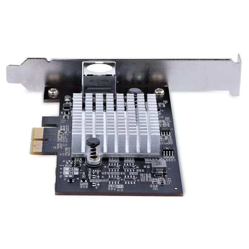 StarTech.com scheda di rete PCIe 1 porta 10Gbps, scheda di rete per PC/server, scheda Ethernet PCIe a sei velocità con supporto Jumbo Frame, scheda interfaccia NIC/LAN, 10GBASE-T e NBASE-T