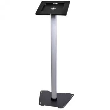 StarTech.com supporto a pavimento sicuro per tablet - antifurto, nero, argento, tablet, supporto multimediale, alluminio, plastica, acciaio, 1,5 kg, 24,6 cm (9,7 pollici)