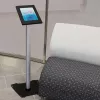 StarTech.com STNDTBLT1FS supporto da pavimento con blocco per tablet, per iPad, iPad Air, iPad Pro da 9,7 pollici (24,6 cm), involucro in metallo, alluminio/acciaio/plastica