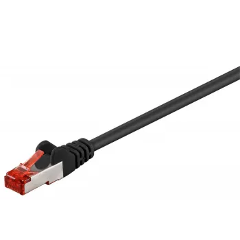 Cavo di rete Microconnect STP625S nero 25 m Cat6 F/UTP (FTP)