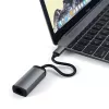 Satechi ST-TCENM adattatore da USB-C a Gigabit Ethernet, alluminio, grigio siderale