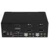 Switch KVM StarTech.com 2 porte DisplayPort doppio monitor – 4K 60Hz