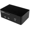 Switch KVM StarTech.com 2 porte DisplayPort doppio monitor – 4K 60Hz