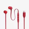 Headset JBL Tune 310C con filo in-ear chiamate/musica USB Type-C rosso