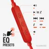 Headset JBL Tune 310C con filo in-ear chiamate/musica USB Type-C rosso