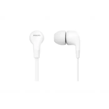Cuffie/headset Philips TAE1105WT/00 con filo in-ear musica bianco