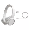 Cuffie/headset Philips serie 4000 TAH4205WT/00 wireless ad archetto chiamate/musica USB Type-C Bluetooth bianco