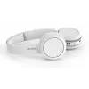 Cuffie/headset Philips serie 4000 TAH4205WT/00 wireless ad archetto chiamate/musica USB Type-C Bluetooth bianco
