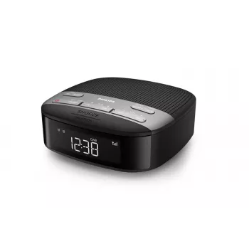 Radio sveglia Philips TAR3505/12 digitale nera, grigia