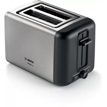 Tostapane Bosch TAT3P420DE 2 fette 970 W nero, argento