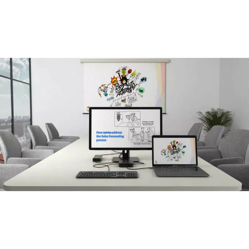 Dock da viaggio i-tec Thunderbolt 3 doppio display 4K + Power Delivery 60W