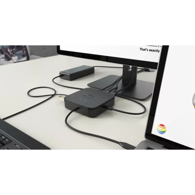Dock da viaggio i-tec Thunderbolt 3 doppio display 4K + Power Delivery 60W