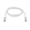 StarTech.com Cavo Thunderbolt 3 – 20 Gbit/s – 1 m – bianco – compatibile Thunderbolt, USB e DisplayPort